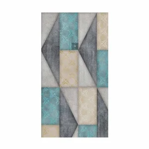 Base de duche em resina Art-Deco com textura ardósia Clarck. STONE antiderrapante 3D moderno