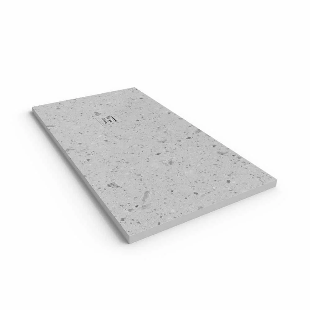 Base de duche efeito terrazzo TIGER e outras cores - antiderrapante moderno STONE 3D - Image 2