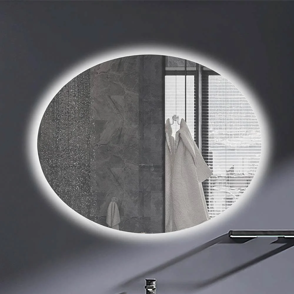 Espelho oval MANILA com LED perimetral