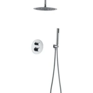 Coluna de duche termostática encastrada Topo [ VAROBATH ]
