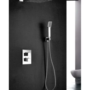 Coluna termostática de duche embutida Cíes [ VAROBATH ]