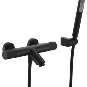 Torneira termostática para banho/duche linha preto mate [ VAROBATH ]
