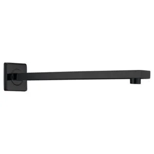Tubo de parede quadrado preto fosco [ VAROBATH ]