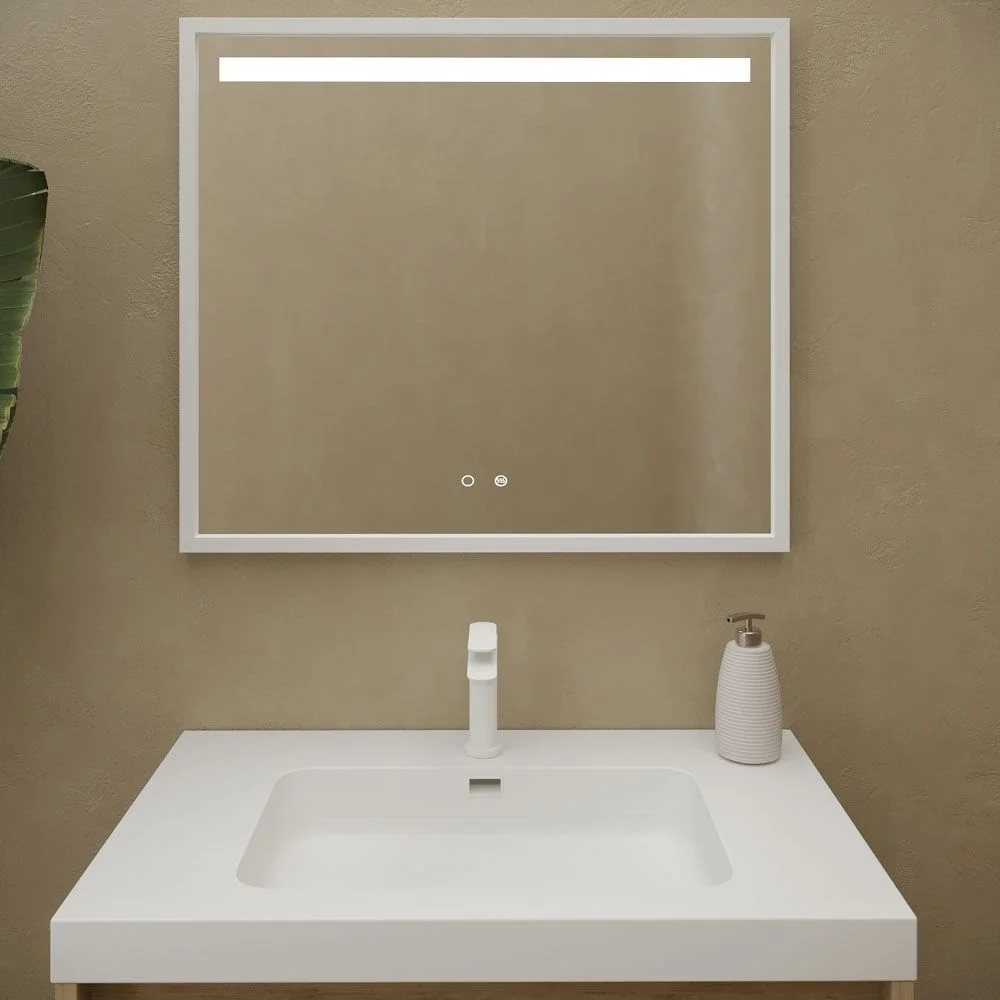 Móvel de casa de banho ELEN com pés 1 gaveta - 1 prateleira inferior CARVALHO CLARO / BRANCO - Image 3