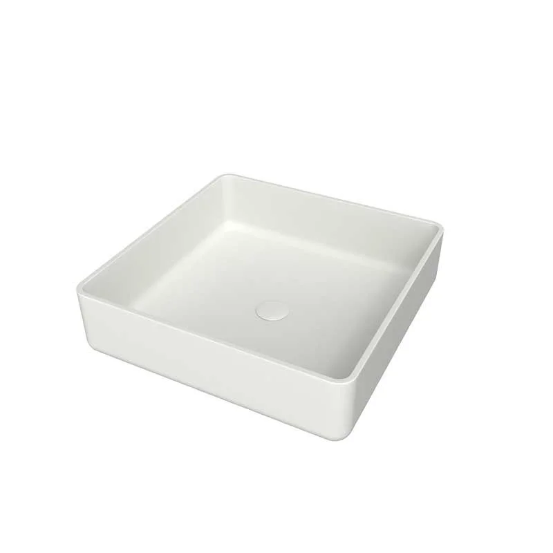 Lavatório de apoio SATET Solid Surface Branco