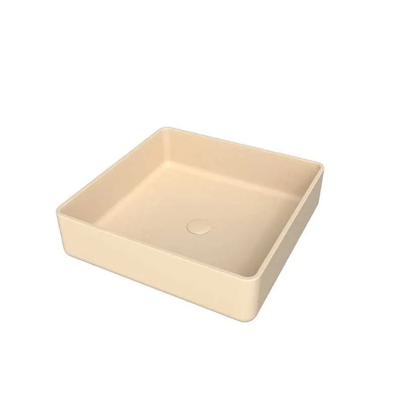 Lavatório de apoio SAET Solid Surface Cream