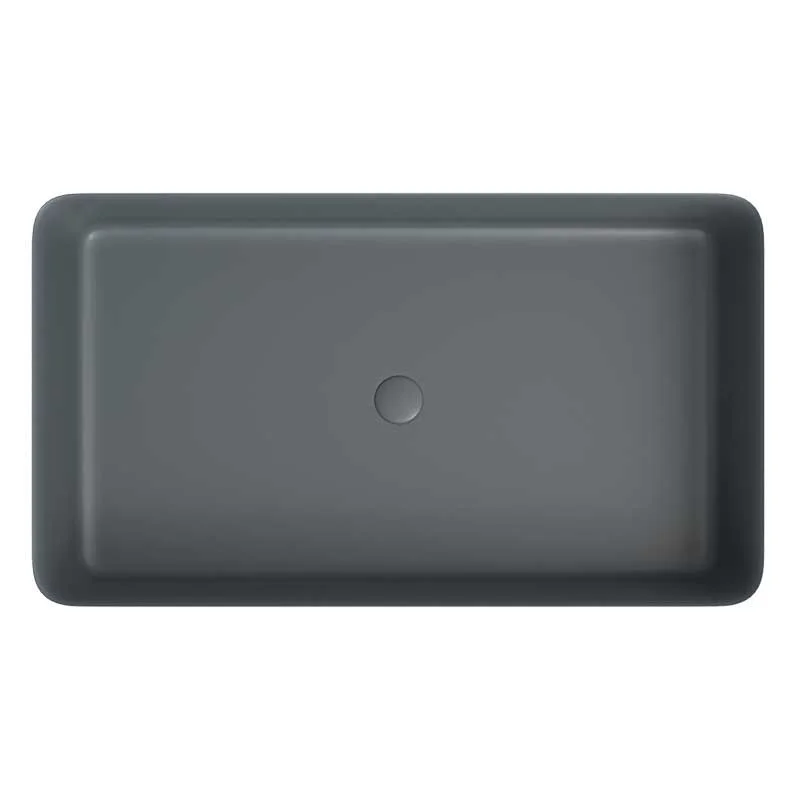 Lavatório de apoio FOGO Solid Surface Graphite - Image 3