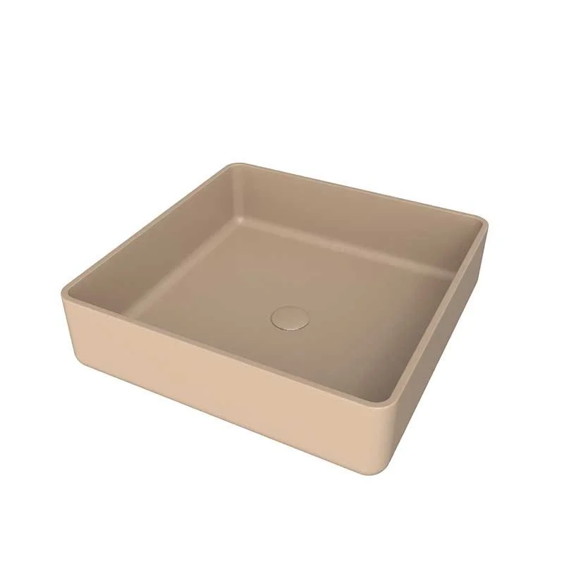 Lavatório de apoio SATET Solid Surface Moka
