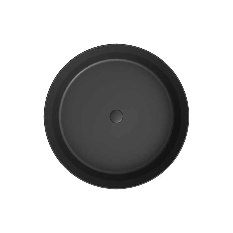 Lavatório de apoio GENIL Solid Surface Preto - Image 3