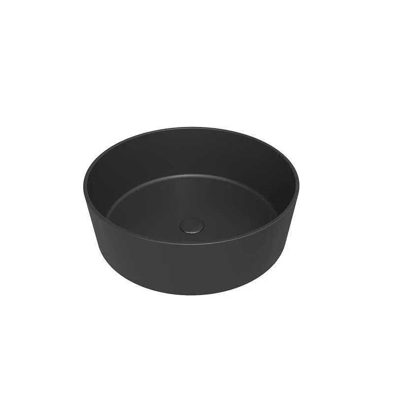 Lavatório de apoio OSIRIS Solid Surface Preto