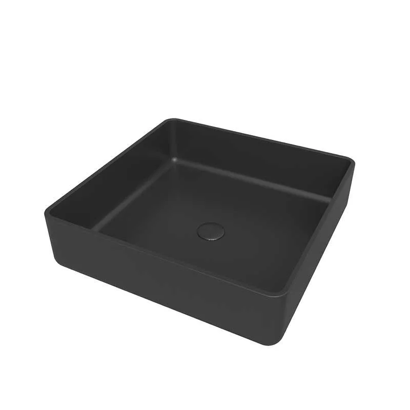Lavatório de apoio SAET Solid Surface Preto