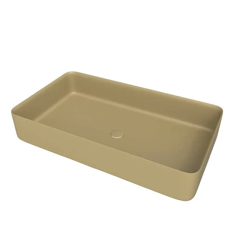 Lavatório de apoio FOGO Solid Surface Olive