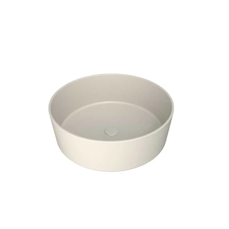 Lavatório de apoio OSIRIS Solid Surface Pearl