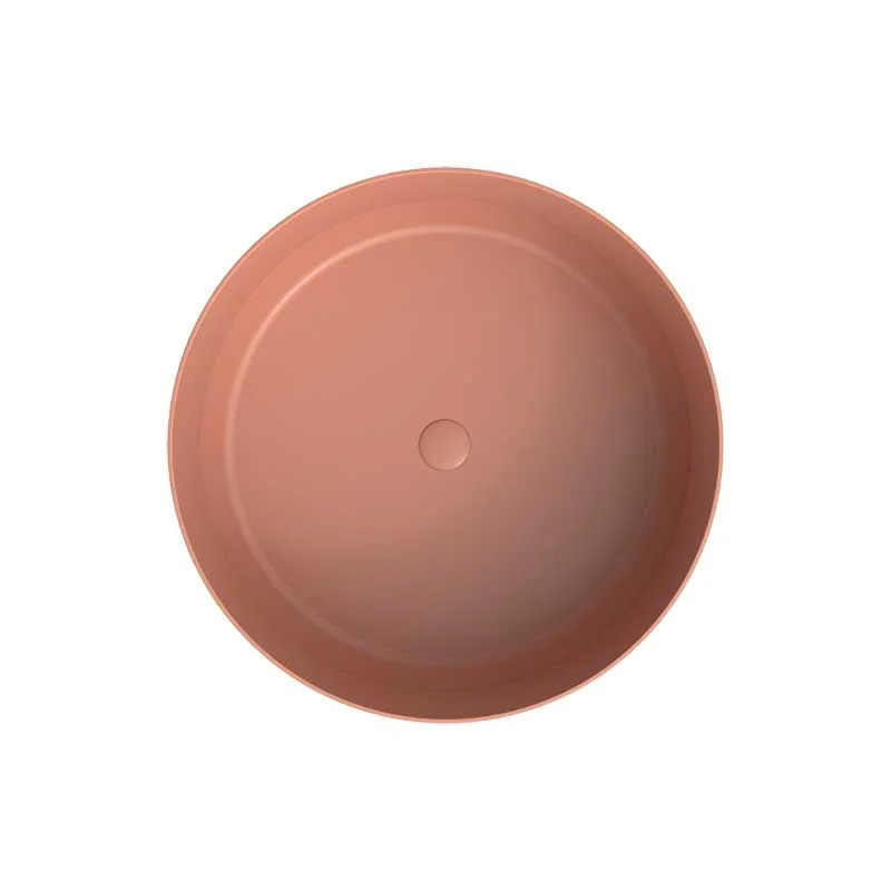 Lavatório de apoio GENIL Solid Surface Rosa pálido - Image 3