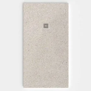 Base de duche efeito terrazzo BEECH - antiderrapante STONE 3D moderno