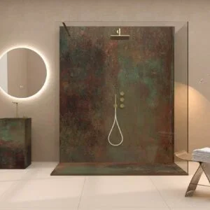 Painel de revestimento de paredes de casas de banho MSCOMPACT efeito cimento SAVANA