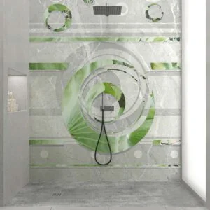 Painel de revestimento de paredes de casas de banho MSCOMPACT efeito tendência ADAIR