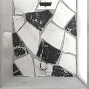 Painel de revestimento de paredes de casas de banho MSCOMPACT efeito tendência ALBION