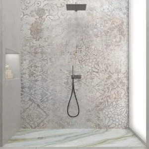 Painel de revestimento de paredes de casas de banho MSCOMPACT efeito tendência ALTEA