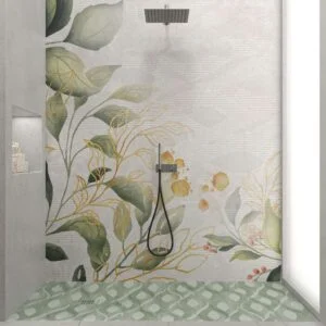 Painel de revestimento de paredes de casas de banho MSCOMPACT efeito tendência GREEN