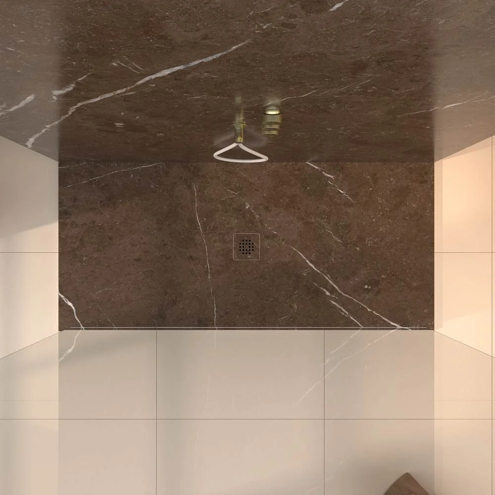 Painel de revestimento de paredes de casas de banho MSCOMPACT efeito mármore DARK - Image 3