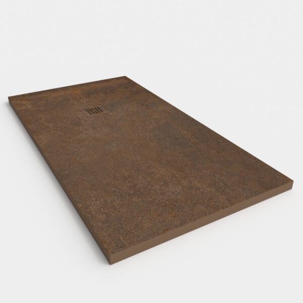 Base de duche Efeito cimento Brown - antiderrapante STONE 3D moderno - Image 2