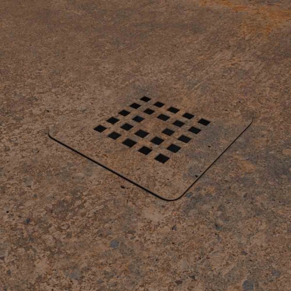 Base de duche Efeito cimento Brown - antiderrapante STONE 3D moderno - Image 3