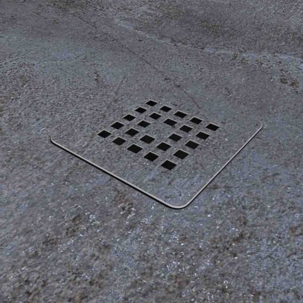Base de duche Efeito cimento Carboni - antiderrapante STONE 3D moderno - Image 3