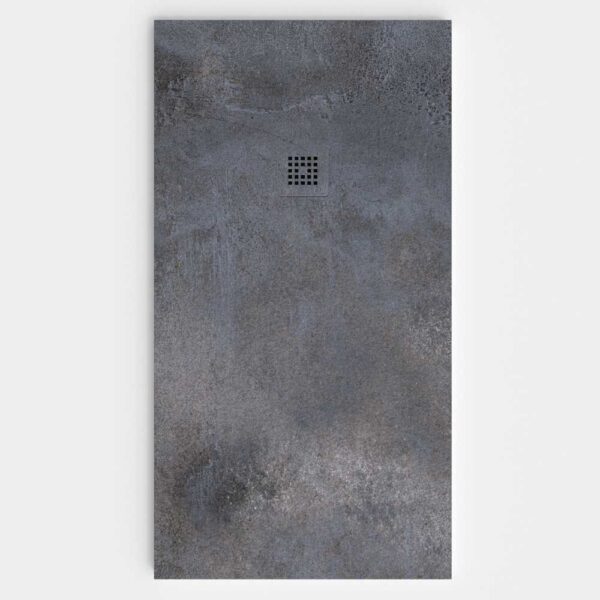 Base de duche Efeito cimento Carboni - antiderrapante STONE 3D moderno