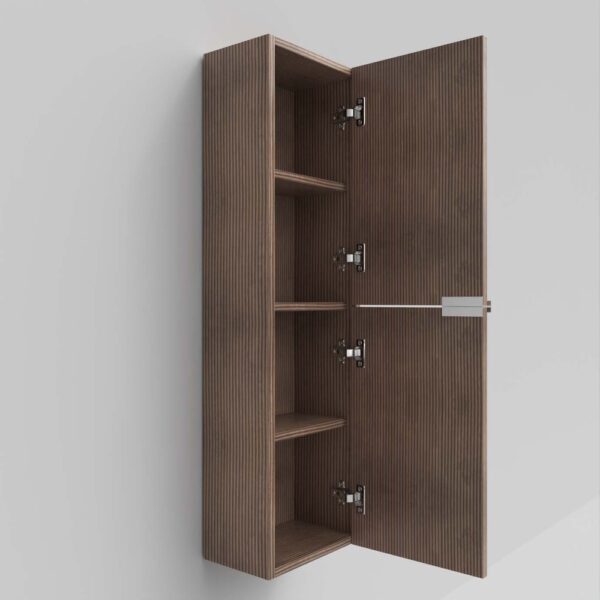 Coluna de casa de banho IBERIA suspensa 2 portas 120 cm x 35 cm x 21 cm acabamento BASTILLA - Image 2