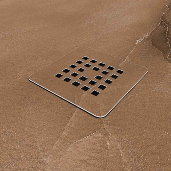 Base de duche em resina com textura de ardósia. Efeito mármore Donatello - moderno STONE 3D antiderrapante - Image 3