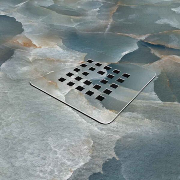 Base de duche em resina com textura de ardósia. Efeito mármore Litec - moderno STONE 3D antiderrapante - Image 3