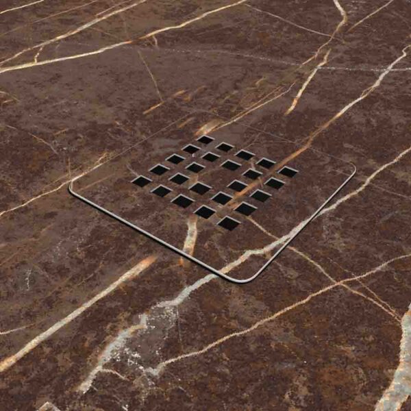 Base de duche em resina com textura de ardósia. Efeito mármore Tranco - moderno STONE 3D antiderrapante - Image 3