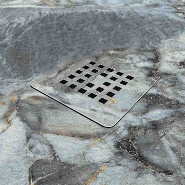 Base de duche em resina com textura de ardósia. Efeito mármore Triana - moderno STONE 3D antiderrapante - Image 3