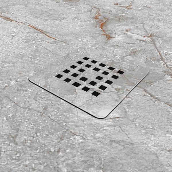 Base de duche em resina com textura de ardósia. Efeito mármore Zara - moderno STONE 3D antiderrapante - Image 3