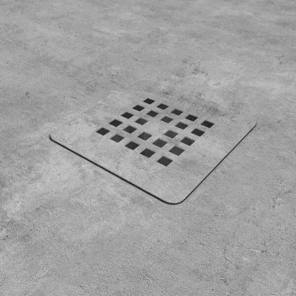 Base de duche Efeito cimento Concret - antiderrapante STONE 3D moderno - Image 3