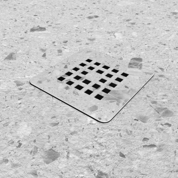 Base de duche efeito terrazzo BLUE - antiderrapante STONE 3D moderno - Image 3