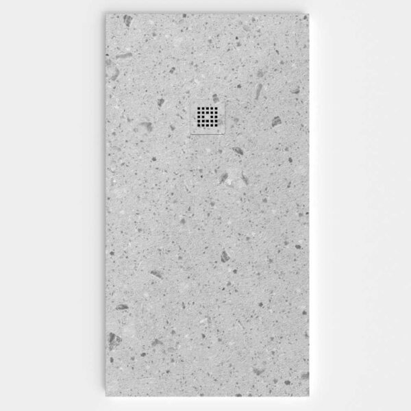 Base de duche efeito terrazzo BLUE - antiderrapante STONE 3D moderno