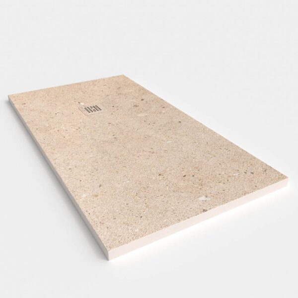 Base de duche efeito terrazzo BROWM - antiderrapante STONE 3D moderno - Image 2