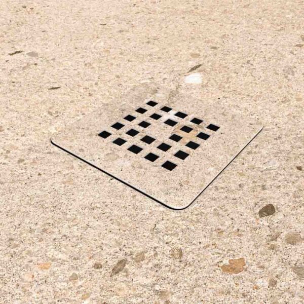 Base de duche efeito terrazzo BROWM - antiderrapante STONE 3D moderno - Image 3