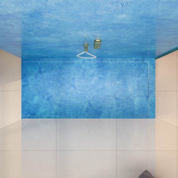 Painel de revestimento de paredes de casas de banho MSCOMPACT efeito cimento SLAT - Image 3