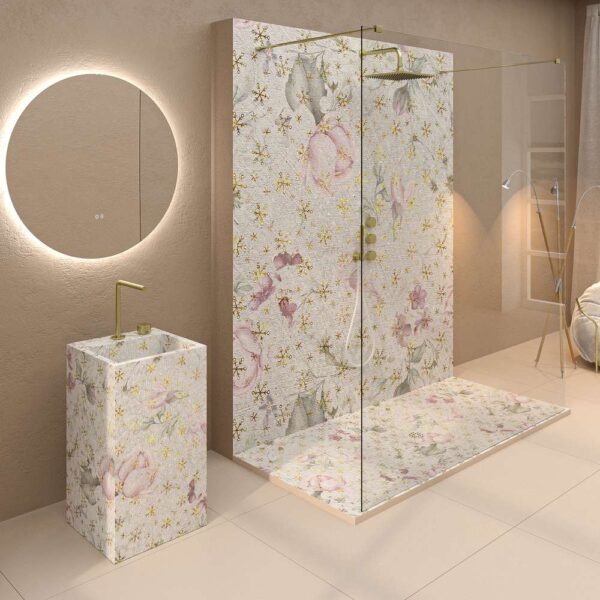 Painel de revestimento de paredes de casas de banho MSCOMPACT efeito tendência AITANA - Image 2