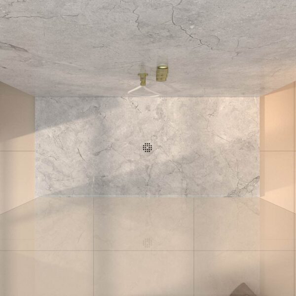 Painel de revestimento de paredes de casas de banho MSCOMPACT efeito mármore RAIN - Image 3