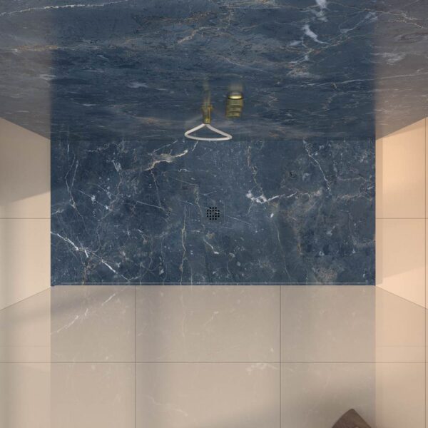Painel de revestimento de paredes de casas de banho MSCOMPACT efeito mármore ZARK - Image 3