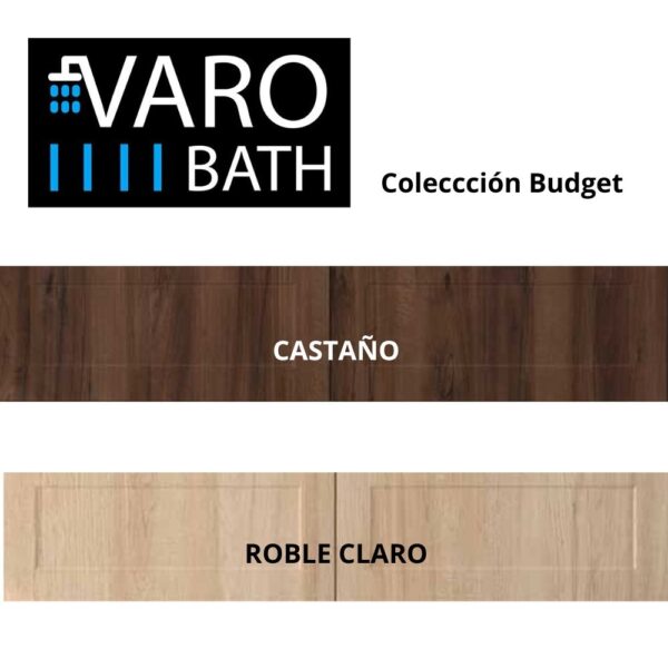 Coluna de casa de banho 1 porta suspensa 170 cm x 35 cm x 25 cm Acabamento AZUL TURQUESA - Image 5