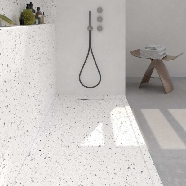 Painel de revestimento de paredes de casas de banho MSCOMPACT efeito terrazzo WALL - Image 3