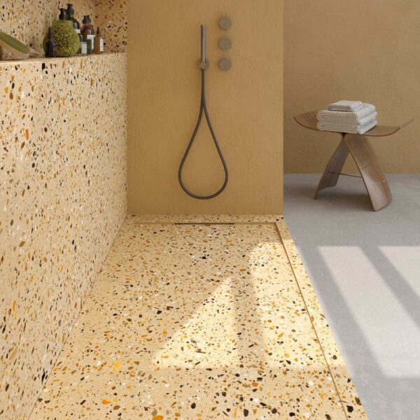 Painel de revestimento de paredes de casas de banho MSCOMPACT efeito terrazzo WENTY - Image 3