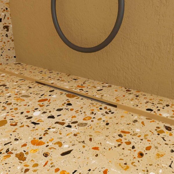 Painel de revestimento de paredes de casas de banho MSCOMPACT efeito terrazzo WENTY - Image 2