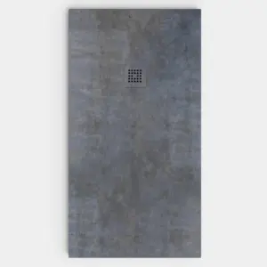 Base de duche em resina, textura ardósia. Efeito em Mármore SUBTRAY - antiderrapante STONE 3D moderno