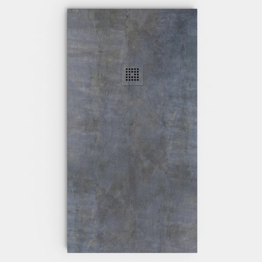 Base de duche em resina, textura ardósia. Efeito em Mármore SUBTRAY - antiderrapante STONE 3D moderno